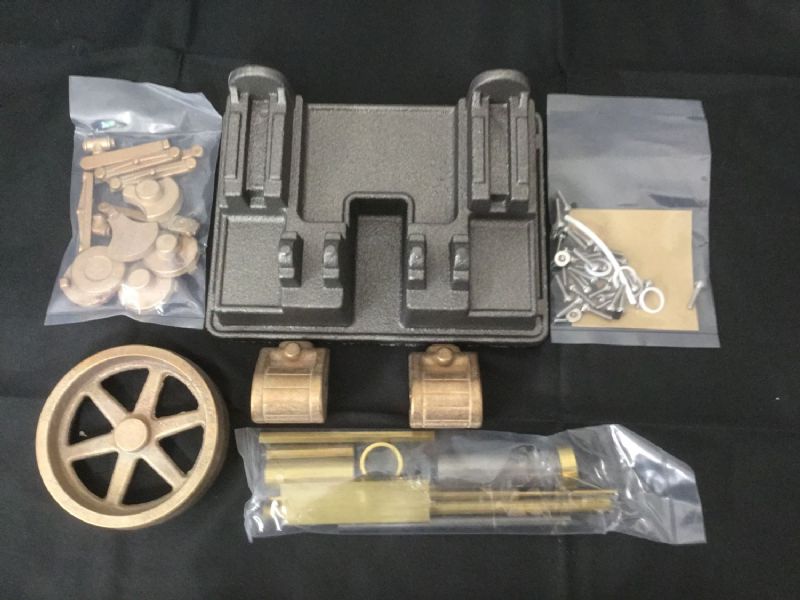7BI Unmachined kit 2 Cylinder steam engine.